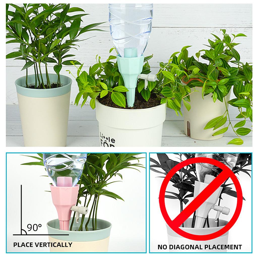 3pcs Water Sprinkler Plastic Automatic Drip Irrigation Tool Planting Irrigator for Garden