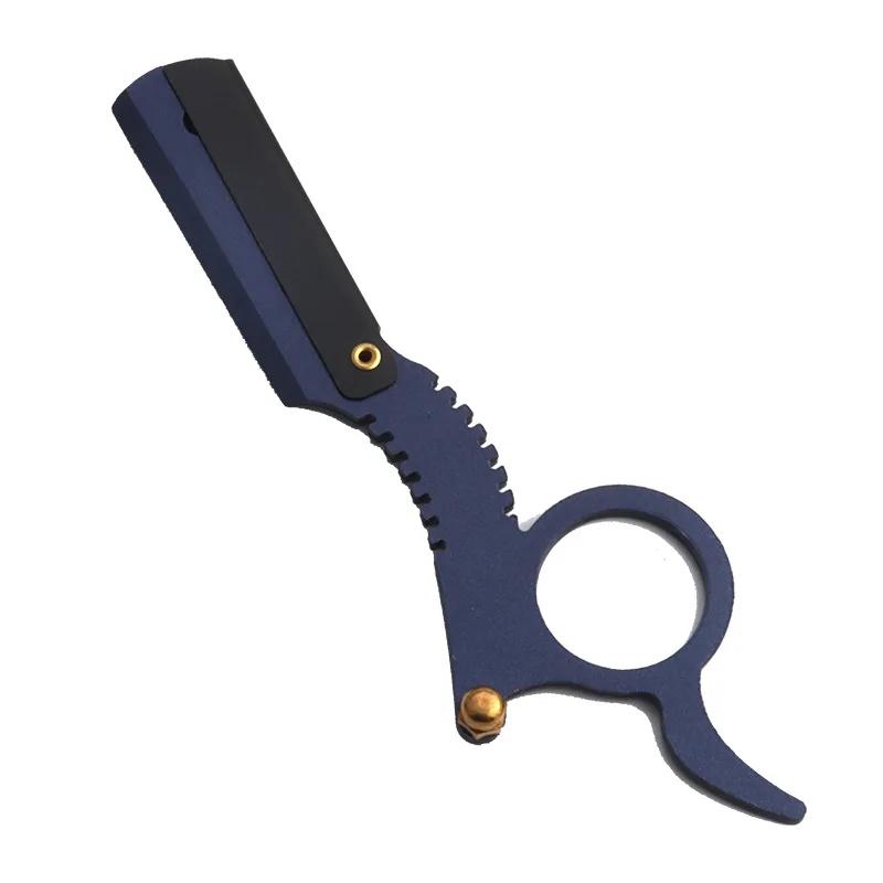 

Barber Razor Men Haircut Beard Eyebrow Shaving Tool Straight Edge Manual Depilation Razor Hairdresser Trimming Shaver Barbershop