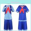 Weiches und bequemes Polyestermaterial für Robin Scoops Ahoy Uniformkleid