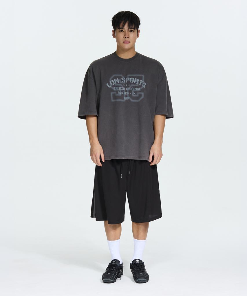 Michikoleondeonseupocheu Ldn Vintage Pigment Short Sleeve T-Shirt Vintage Charcoal