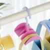 Bag Hat Organizer Hanger 360-degree Rotation Bag Hooks Hanger Handbag Holder For Closet Hanging Organizer Bag Clothing Hanger