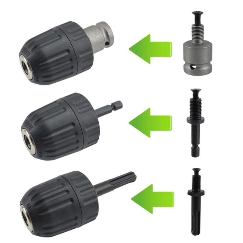 6pcs Power Wrench Head Set, 0.8-10mm Capacity Easy Installation for Mechanic Enthusiasts 3/8-20UNF Thread Specifications