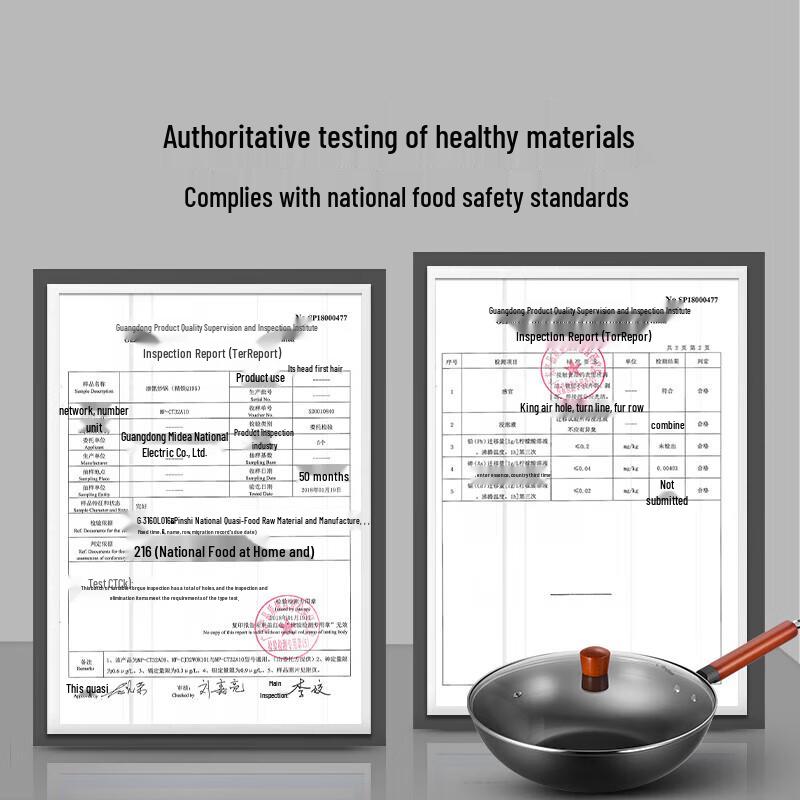 Midea 32cm Fine Iron Wok