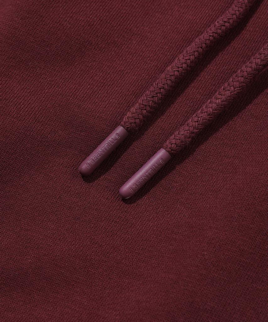 BEENTRILL NEWYORK Classic Hashtag Comfort Fit Shorts (Berry)