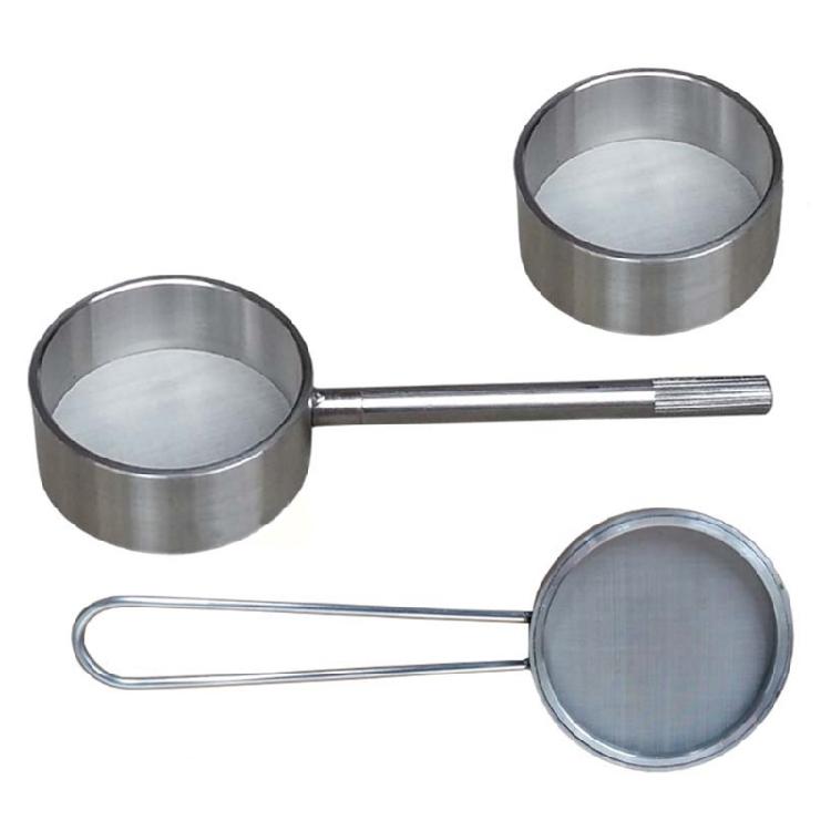 Ergonomic Grip Fine Mesh Strainer Stainless Steel 60 Microns Laboratory Sieve For Cell Culture And Particle Separation