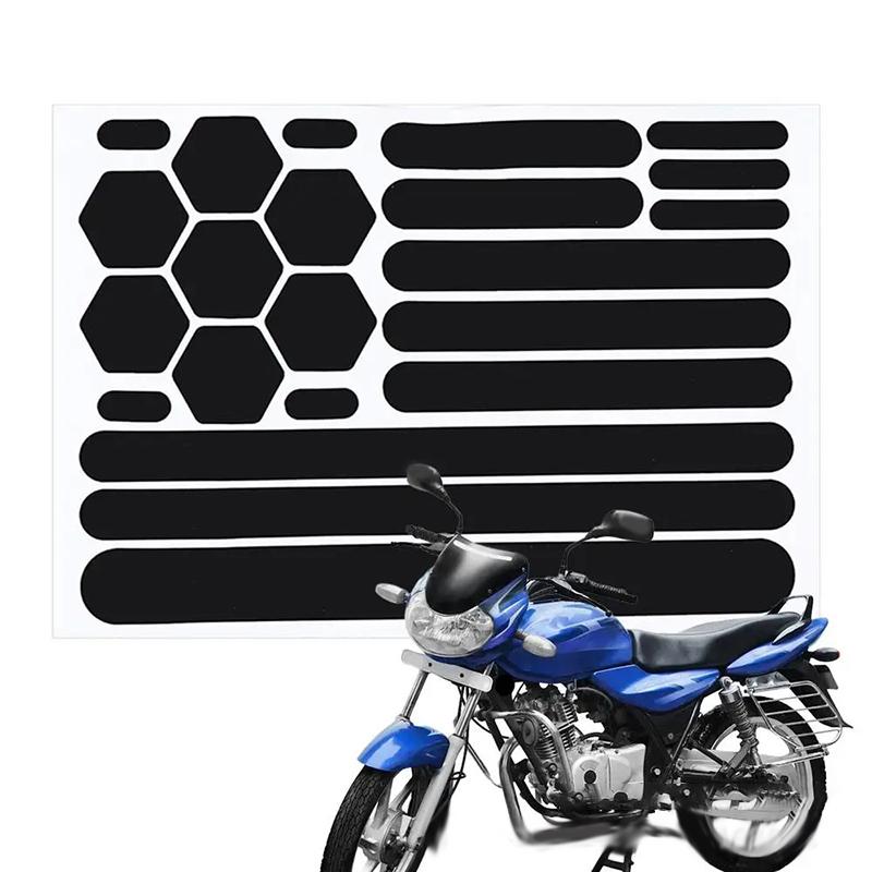 Self-Adhesive Reflective Tape For Bikes - Safety Stickers And Tape For Cars Motorcycles And Helmets