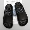 Fashion Shower Shoes Fast Anti Slip Comfortable Men's and Women's Home Slippers New Leakage Slippers Anti Slip Couple Sandals Low Price