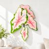 Layered Leaf Decorative Wall Clock Medium Size for Living Room, Bedroom