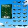 Unique Military-Themed Advents Calendar For Adults 24 Days Xmas Countdown Calendar With Unique Mini Airplane For Christmas Tree