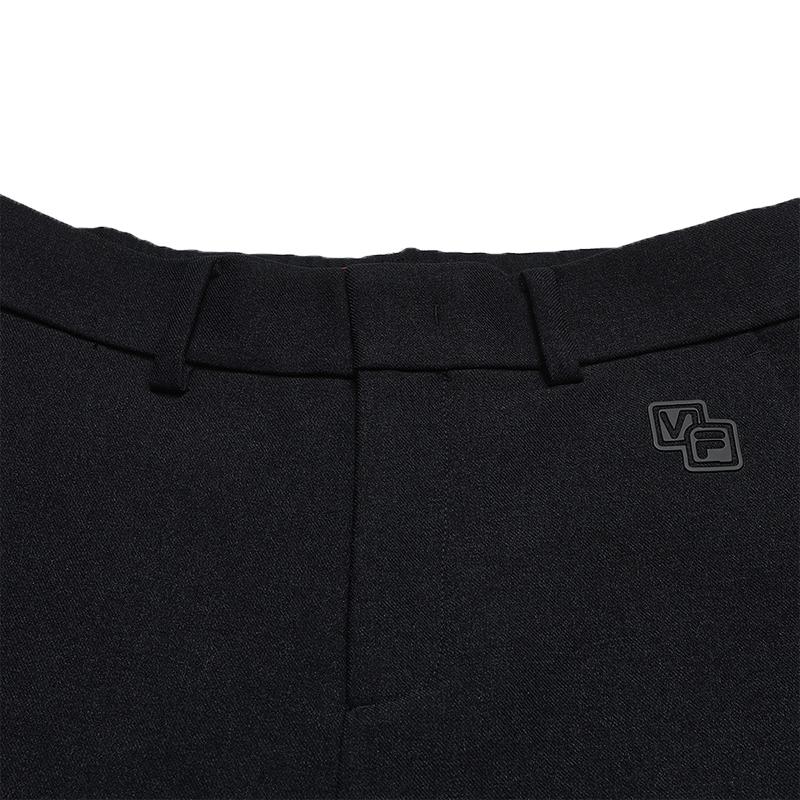 Fila Golf Series Simple Fashionable Quality Trendy Sports Golf Versatile Loose Woven Casual Pants Women Bottoms Deep-Black A11W615811FBK