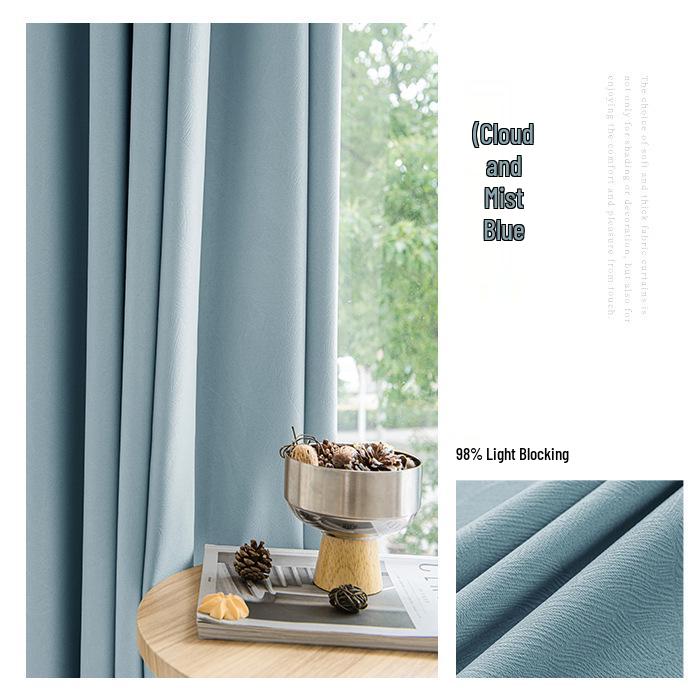 Shaoxing Blackout Chenille Curtains for Living Room & Bedroom