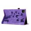Suitable for iPad Pro 13 inch 2026 tablet leather case Air 11 matte butterfly cat card holder case