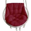 Swing Single Sofa Cushion Household Hanging Chair Cloth Cushion Crystal Velvet Hanging Basket Cushion Cushion Indoor And Outdoor Cradle Chair Cushion