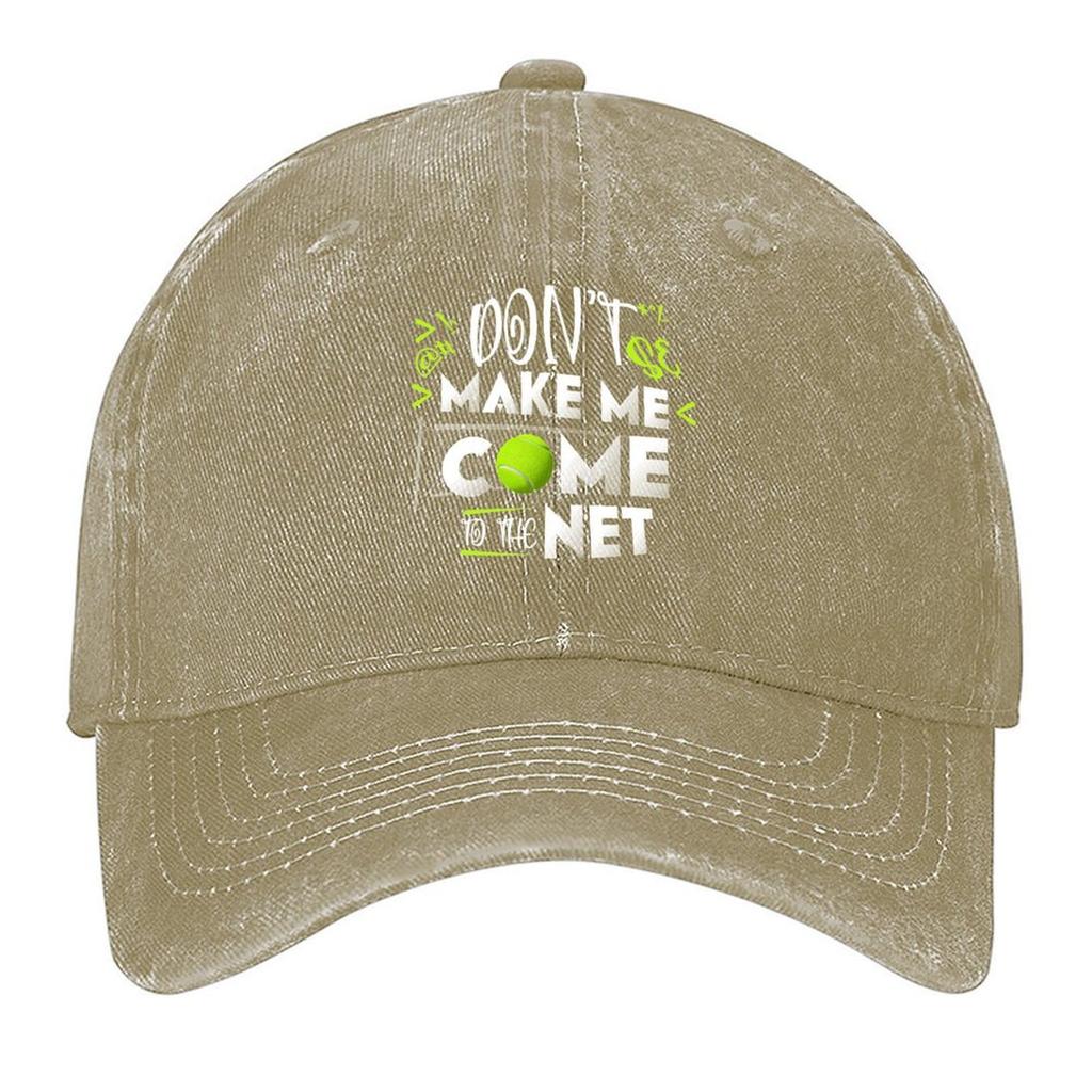 2026 Don't Make Me Come To The Net Baseball Cap Kids Hat Icon Luxury Woman Cap Designer Hat Woman Hats Men's