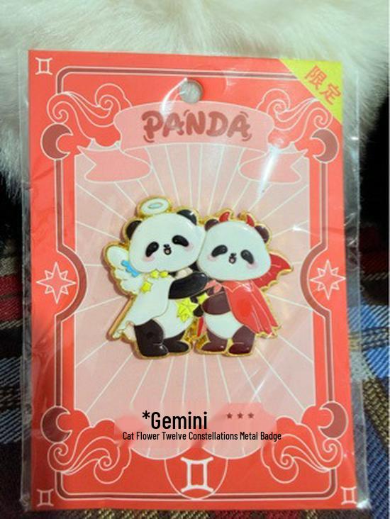 Panda Zodiac Metal Badges - Chengdu Cultural Collection Youth (15-35 years)