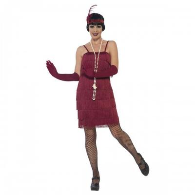 Smiffys Womens/Ladies Flapper Costume Set