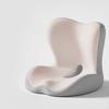 Memory Foam Seat Back Cushion Ergonomic Comfortable Removable Washable Cover for Soft Non Slip