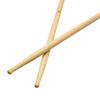 1 Pairs Simple Maple Wood Drum Sticks 7A Wood Tip Drumsticks Percussion Accessories for Beginners, Students and Adults