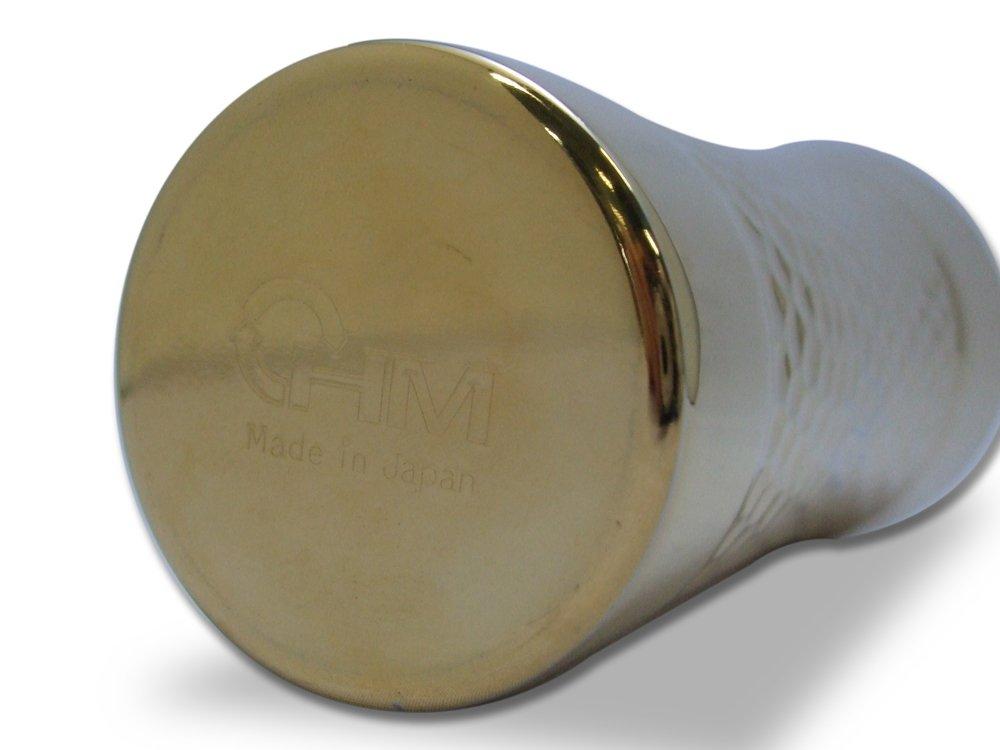 Hashimoto Metal Stainless Steel Hammered Tumbler 350cc 24K Gold Plated Inside and Outside HK-9