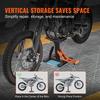SucceBuy Motorrad-Wagenheber Hebeständer 200 kg Dirtbike Hebeständer Hydraulische Hebebetätigung Verstellbare Höhe Hebetisch Wartung