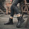 Men's Works Boots Spring Autumn Anti-slip Waterproof Male Sneakers Desert Tactical Boots Outdoor Travel Wear-resistant Man Shoes