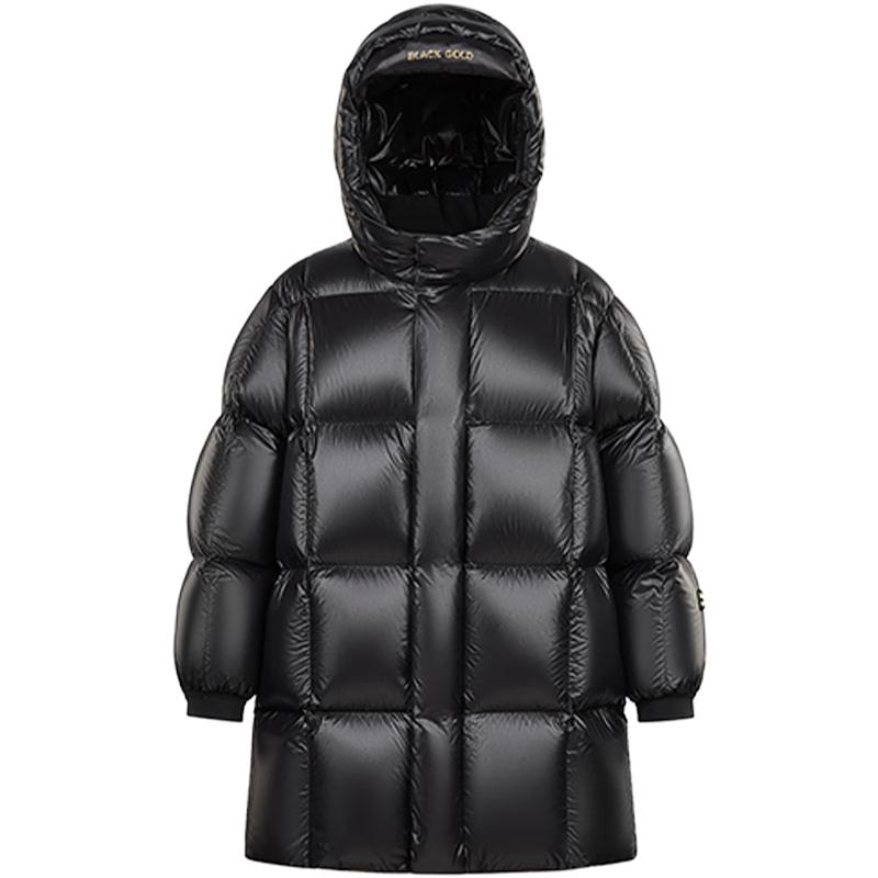 Gaofeng Black Gold Kids' Long Puffer Goose Down Jacket 5.0