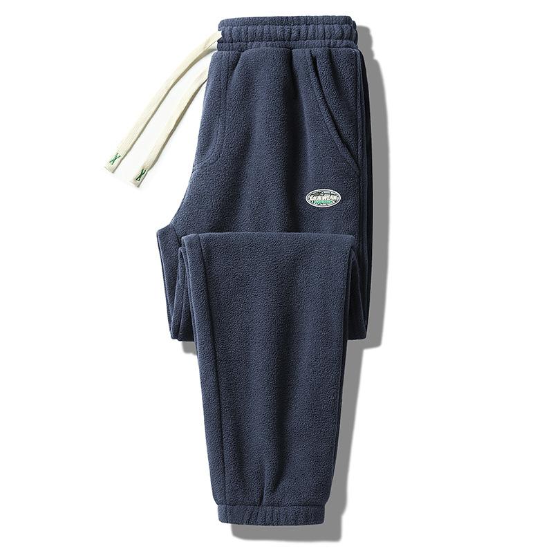 Polar Fleece Sweatpants Plus Βελούδινο χοντρό casual παντελόνι Loose αθλητικό ανδρικό παντελόνι μεγάλου μεγέθους
