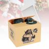 Kids Gift Electronic Money Saving Box Automated Coin Bank Action Figure Toys with Music Coin Piggy Bank Stealing Money Box