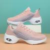 New Womens Dance Shoes Breathable Mesh Black Soft Sole Casual Sports Shoes for Spring Summer Lace-up Fashion