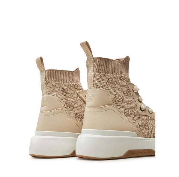 Guess FLPMNN FAL12 Beige Ankle Boots