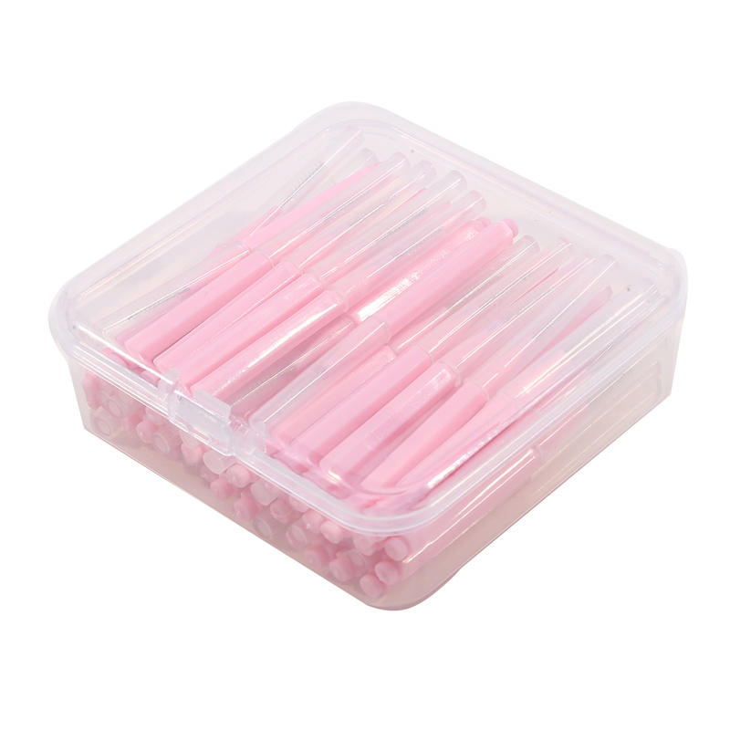 50 pièces Brossettes Interdentaires Brosse Dentaire Entre les Dents Pour Nettoyage Dentaire Orthodontique Outils de Nettoyage Entre les Dents Brossettes Micro Douces