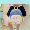 Bunny Toddler School Bag With Breathable Nylon Material And Cute Cartoon Pattern