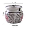 Japanese Style Hand-Painted Ceramic Storage Jar