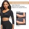 Europäischer und Amerikanischer Sport-BH ohne Bügel - Stoßfest, Yoga, Laufen, Fitness, Damen 7/8-Ärmel Shapewear Top