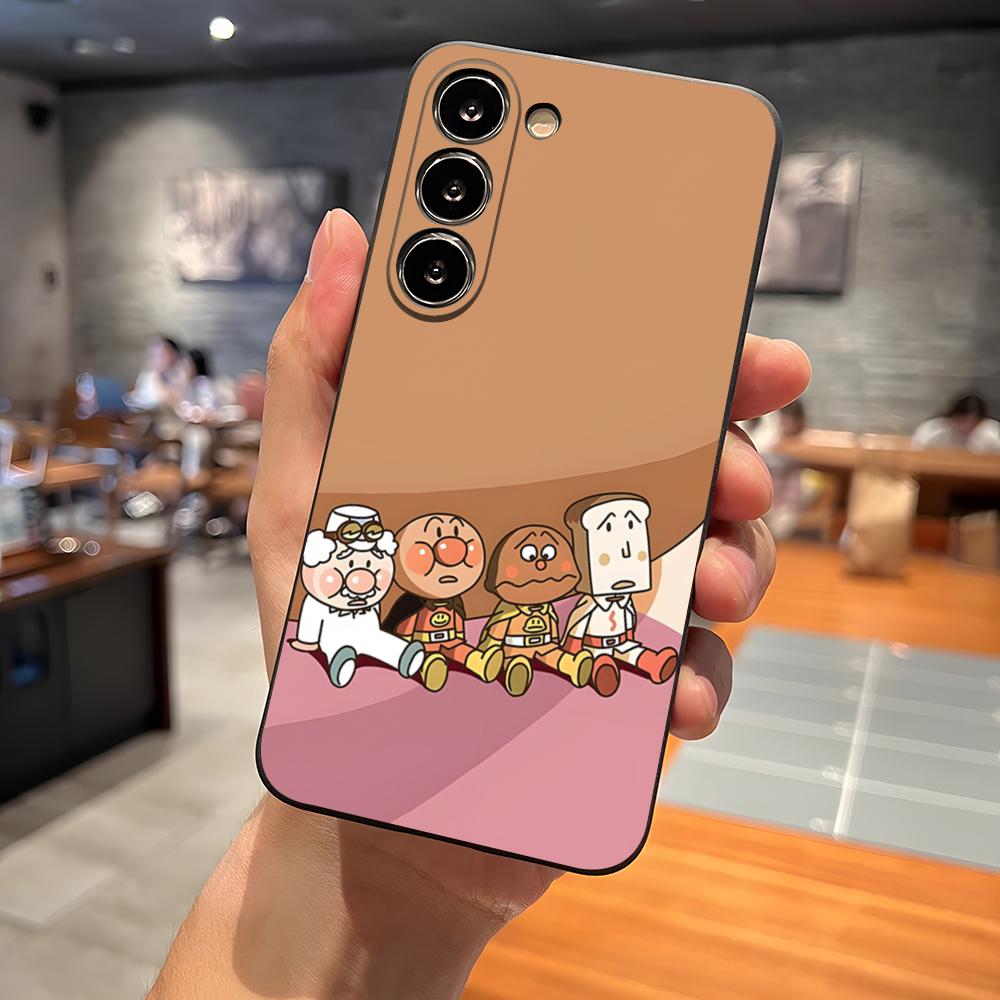 Phone Case For Samsung S26 S24 Ultra S25 S23 Fe S22 S20 S21 Plus A16 A54 A34 A53 Back Cover Cartoon Cute Anpanman