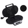 MultiFunction Breakfast Maker 1200W Double Plate NonStick Coating Waffle Maker for Food Making