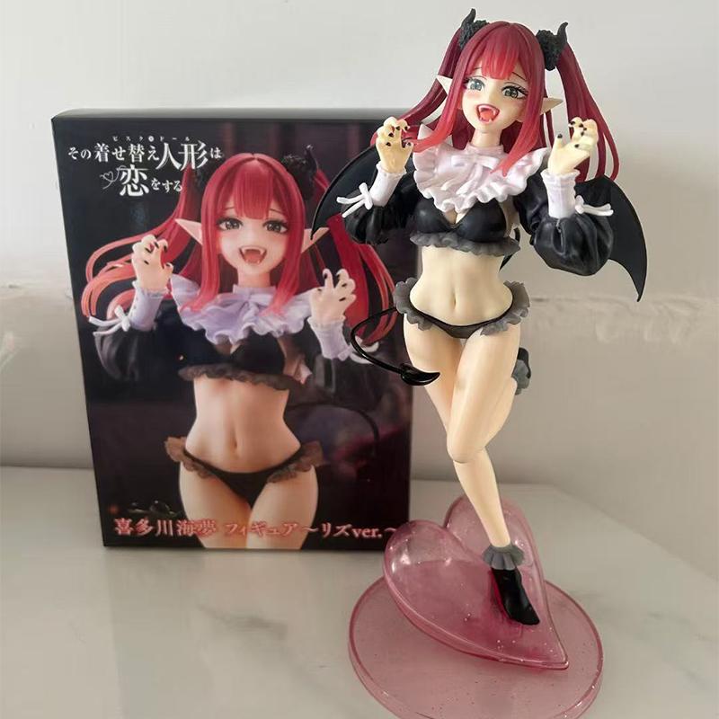 11cm My Dress Up Darling Marin Kitagawa Liz Sexy Anime Figure Shizuku Kuroe Sajuna Inui Action Model Doll Toy Gift