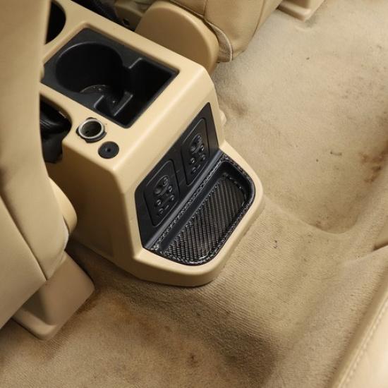 Carbon Fiber Rear Air vent Storage Cover For Land Rover Freeland2 LR2 07-12