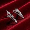Elegant Nail Ring Machinery Style Punk Metal Jewelry Gift Gothic Ring  Party Accessories