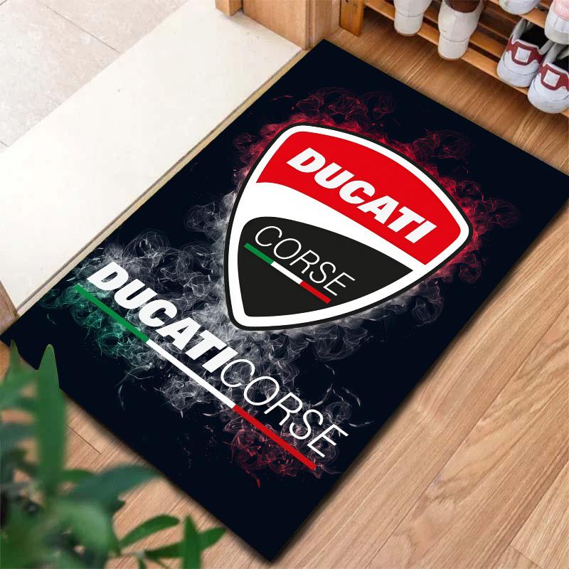 Kobercový koberec Ducati do obývacího pokoje, ložnice, domácí dekorace na pohovku, protiskluzová podložka pro dětské hraní