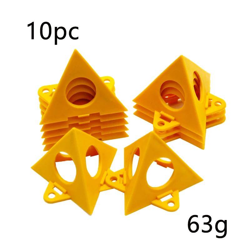 

10pc Cone Tripod Triangular Bracket Woodworking Paint Bracket Spray Painting Bracket Cushion Block Auxiliary Tool Set