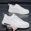 New Solid Color Board Shoes2026 for Men Spring Autumn Fashi Leather Casual Shoes Male Black New Designer Sneakers Man