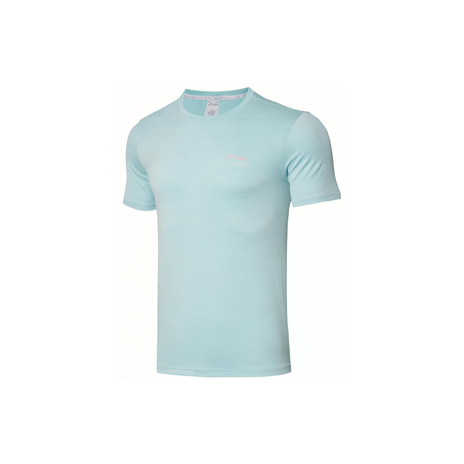 

Футболка Li Ning Quick-Dry Fitness Sports с круглым вырезом и коротким рукавом для мужчин, зеленая ATSR257-6 XL