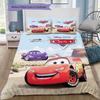 Lightning McQueen Cars 3Pcs Bedding Set for Kids, Soft Microfiber Bed Set for Boys Bedroom, Cartoon Movie Home Decor