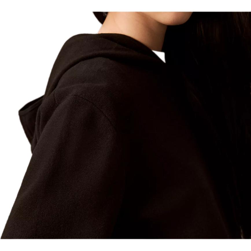 

Calvin Klein Удобная повседневная толстовка с капюшоном и длинными рукавами для женщин, черная 44A374G-001 S