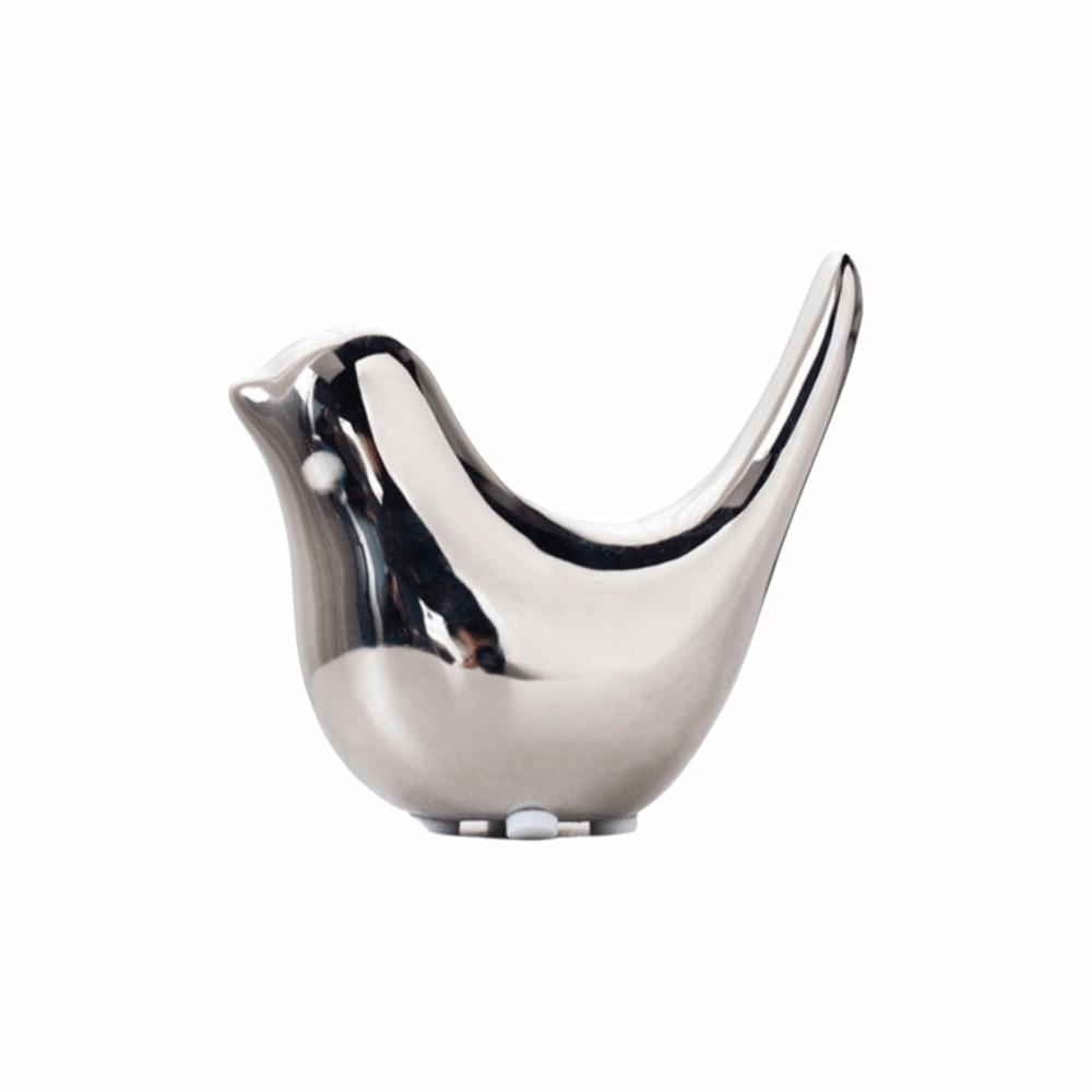 Black White Bird Sculpture Nordic Style Animal Statue Ornaments Bird Ceramic Figurines  Home Decor