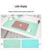Two-Color Large Waterproof Leather Desk and Mouse Pad for Students and Computers