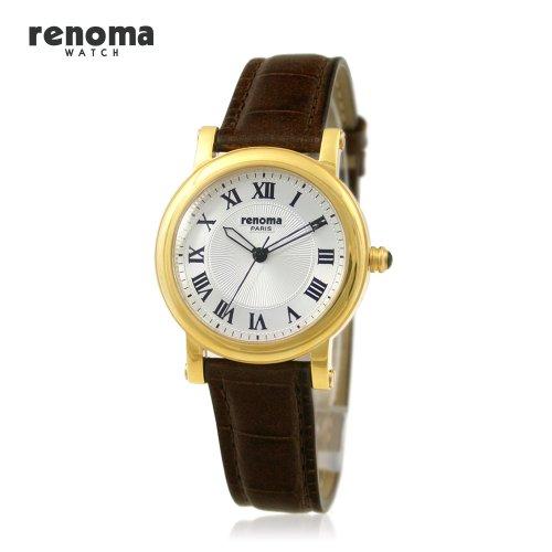 

[RENOMA] RENOMA Women s Leather Band Watch Gold RE020GD none