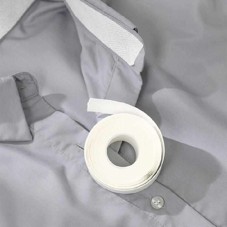 2 Rolls Self-Adhesive Collar Protector Hat Shirt Neck Liner Invisible Protector
