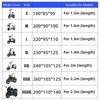 cwcr1 Motorcycle Cover Waterproof Dustproof UV Protective Outdoor Scooter Motorbike Rain Cover for Honda CRF CB CR XR CRM CBR 125 250